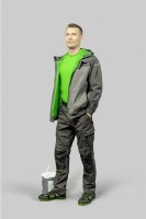 Куртка рабочая Hoegert HT5K249-XL фото №3 — интернет-магазин Desire.md