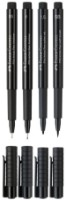Pix liner Faber-Castell Pitt Artist Pens Comic Black Set 4pcs imaginea #2 — magazin online Desire.md