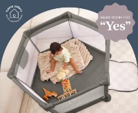Pătuț pliabil DreamBaby Explore Playpen Taupe (G9496) imaginea #3 — magazin online Desire.md