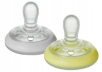 Пустышка Tommee Tippee Closer to Nature Breast-Like Soother 6-18m TT0326 2pcs фото №1 — интернет-магазин Desire.md