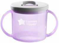 Поильник Tommee Tippee Free Flow First Cup 4m+ 190ml Purple фото №2 — интернет-магазин Desire.md