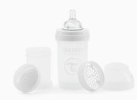 Бутылочка для кормления Twistshake 0+ White 180ml (780060 фото №2 — интернет-магазин Desire.md