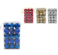 Ёлочные шары Christmas 30x50mm (35359) фото №2 — интернет-магазин Desire.md