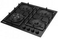Plită incorporabilă cu gaz Wolser WL-BRD 6402 Black Glass imaginea #2 — magazin online Desire.md
