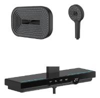 Душевой набор Apex 050GR D Black фото №2 — интернет-магазин Desire.md