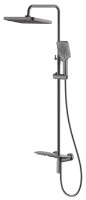 Душевой набор Flow 8389 D Gun Grey фото №1 — интернет-магазин Desire.md