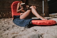 Полотенце PackTowl Luxe Beach Lake Blue фото №2 — интернет-магазин Desire.md