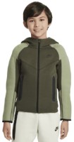 Детская толстовка Nike B Nsw Tech Flc Fz Cargo Khaki/Oil Green/Black, s.L фото №1 — интернет-магазин Desire.md