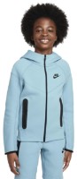 Детская толстовка Nike B Nsw Tech Flc Fz Denim Turquoise/Black, s.M фото №1 — интернет-магазин Desire.md