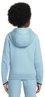 Детская толстовка Nike B Nsw Tech Flc Fz Denim Turquoise/Black, s.M фото №2 — интернет-магазин Desire.md