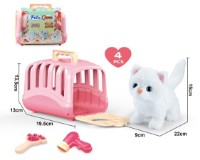 Jucărie de pluș Essa Toys Pets & Care Cat (699-85A) imaginea #2 — magazin online Desire.md