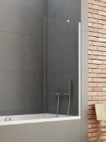 Шторка для ванной New Trendy Bathtub New Soleo P-0074 Screen Hinged 70x140 (19017)