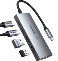 Multiplicator Ugreen CM480 Silver (30758) imaginea #2 — magazin online Desire.md