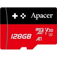 Сard de memorie Apacer microSDXC 128Gb UHS-I U3 V30 A1 (AP128GMCSX10U7-RAGC)