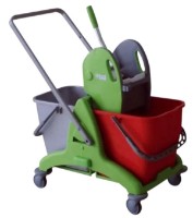 Carucior profesional pentru curatenie Euromop 3P Double Trolley (CARR00430) imaginea #1 — magazin online Desire.md