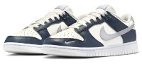 Кеды женские Nike W Dunk Low Sail/White/Armoury Navy/Wolf Grey, s.36.5 фото №1 — интернет-магазин Desire.md