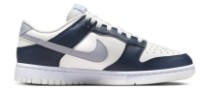 Кеды женские Nike W Dunk Low Sail/White/Armoury Navy/Wolf Grey, s.37.5 фото №7 — интернет-магазин Desire.md