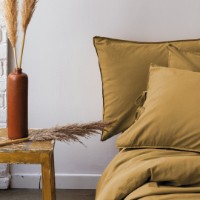 Lenjerie de pat Issimo Savanna Double Mustand 200x220 imaginea #2 — magazin online Desire.md