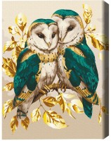 Картина по номерам Brushme Изумрудная мудрость (BS54124FC) фото №1 — интернет-магазин Desire.md