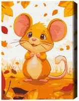Картина по номерам Brushme Мышонок (KBS0165FC)