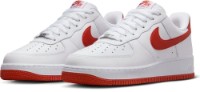 Ghete pentru bărbați Nike Air Force 1 07 White/Dragon Red, s.43 imaginea #1 — magazin online Desire.md
