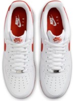 Ghete pentru bărbați Nike Air Force 1 07 White/Dragon Red, s.44.5 imaginea #4 — magazin online Desire.md