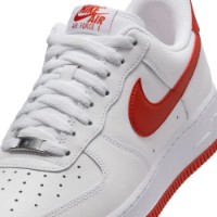 Ghete pentru bărbați Nike Air Force 1 07 White/Dragon Red, s.44.5 imaginea #7 — magazin online Desire.md