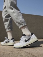 Ghete pentru bărbați Nike Full Force Low White/Pewter/Sail/Black, s.40.5 imaginea #9 — magazin online Desire.md