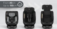 Scaun auto pentru copii Kikka Boo i-Orbit i-Size Isofix360 Dark Grey imaginea #6 — magazin online Desire.md