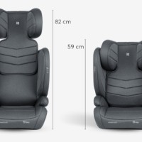 Детское автокресло Kikka Boo i-Stand i-Size Dark Grey фото №3 — интернет-магазин Desire.md