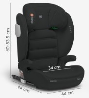 Детское автокресло Kikka Boo i-Track i-Size Dark Grey  фото №2 — интернет-магазин Desire.md