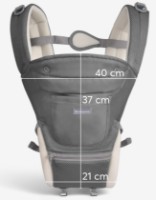 Кенгуру для новорожденных Kikka Boo Chloe 3in1 Pink фото №4 — интернет-магазин Desire.md