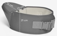 Кенгуру для новорожденных Kikka Boo Chloe 3in1 Pink фото №5 — интернет-магазин Desire.md