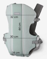 Кенгуру для новорожденных Kikka Boo Gwen Fly Knit Mint фото №6 — интернет-магазин Desire.md