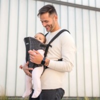 Кенгуру для новорожденных Kikka Boo Gwen Fly Grey (31108010056) фото №4 — интернет-магазин Desire.md