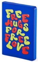 Blocnotes Nuuna Graphic S Free Hugs by Jan Paul Müller