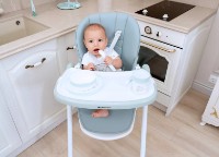 Стульчик для кормления Kikka Boo Spicy Light Grey фото №7 — интернет-магазин Desire.md