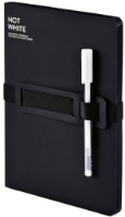 Blocnotes Nuuna Not White L Light Black