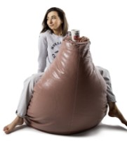 Кресло-мешок Because Original Bean Bag Peach фото №3 — интернет-магазин Desire.md