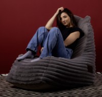 Кресло-мешок Because Soft Bean Bag Dark Pouf фото №3 — интернет-магазин Desire.md