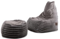 Кресло-мешок Because Soft Bean Bag Dark Pouf