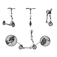 Самокат Moni Contrast White фото №8 — интернет-магазин Desire.md