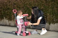 Самокат Moni Lollipop Pink фото №2 — интернет-магазин Desire.md