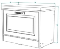 Bancheta ML-Mobila Ливерпуль №43 Ivory imaginea #4 — magazin online Desire.md