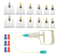 Вакуумные банки для массажа Kangzhu SV12B 12pcs фото №2 — интернет-магазин Desire.md