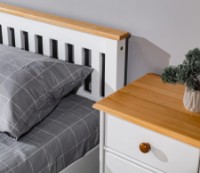 Кровать MobiCasa Hercules 140x200 White/Antic фото №5 — интернет-магазин Desire.md