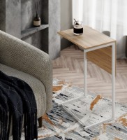 Журнальный столик MobiCasa Just Fiji Sonoma/White фото №3 — интернет-магазин Desire.md