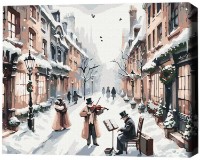 Картина по номерам Brushme Рождественская мелодия (BS53840FC) фото №1 — интернет-магазин Desire.md