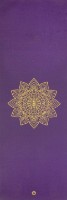 Covoraș fitness Bodhi Yoga Rishikesh Premium 60 Golden Mandala Purple