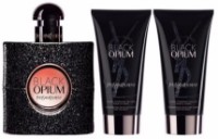 Парфюмерный набор для неё Yves Saint Laurent Black Opium EDP 50ml + Body Lotion 2x50ml